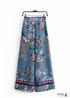 Boho Pants - Palazzo Pants in Blue Bird For Women